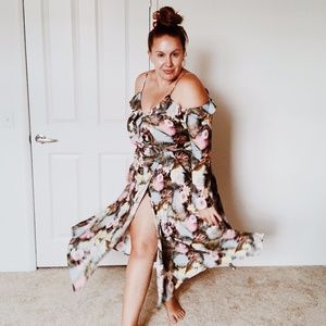 Floral Dress XL (42) H&M